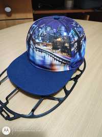 Sapca snapback albastra