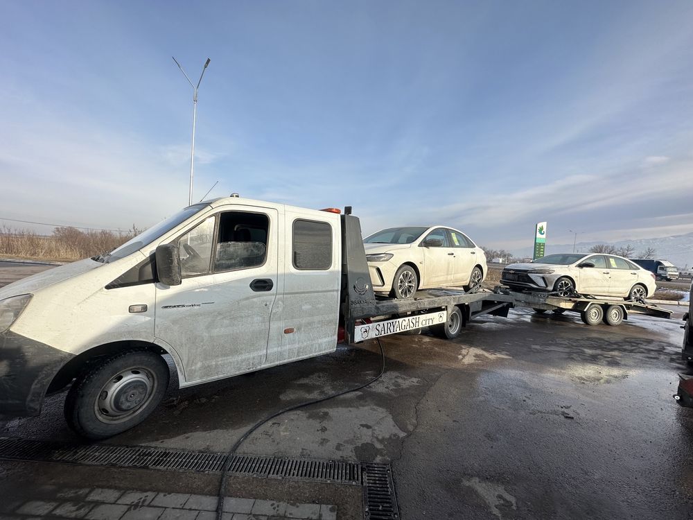 Эвакуатор Сарыағаш Абай Жетісай Шардара погороду междгороду