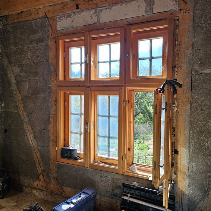 Geamuri termopan rame de stejar