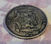 Moneda ARGINT rara originala veche CAROL 5 lei 1883 Romania stare XF