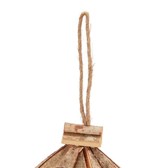 Casuta decorativa pentru pasari lemn confectionata manual 36 x 22 cm