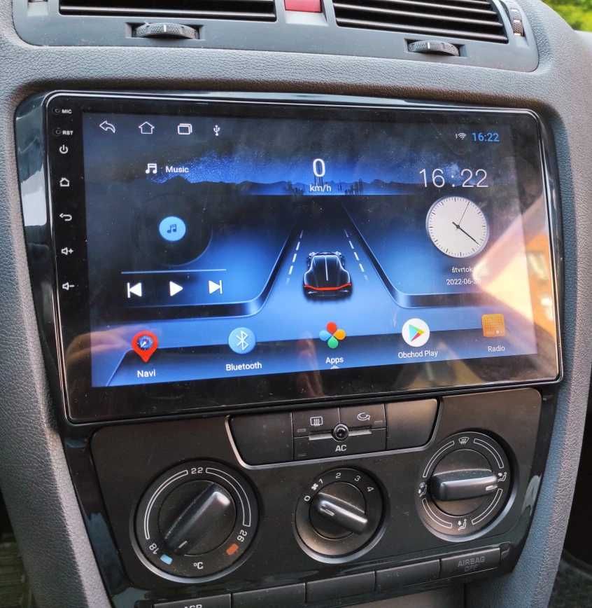 Navigatie Android Skoda Octavia 2 1-8GB RAM - QLed CarPlay DSP 4G
