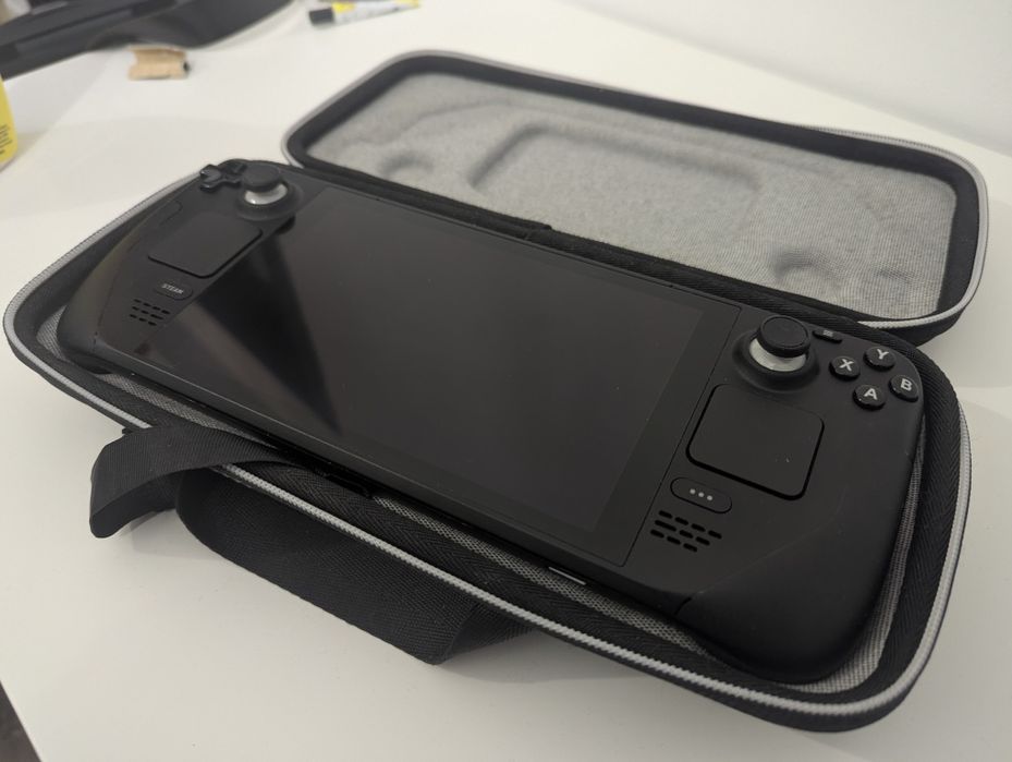 Steam deck 512gb + card SD samsung evo 256