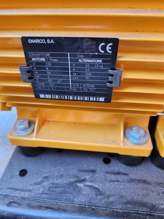 Vibrator De Beton Enarco Alternatore și Lance Enarco M5 Afp noi