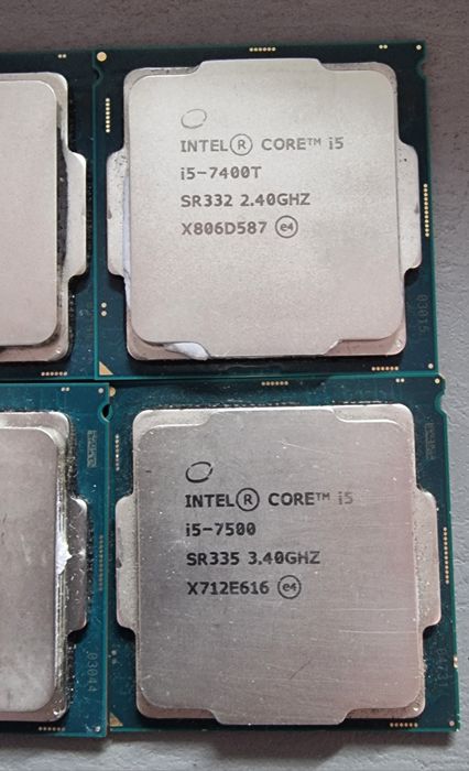 Процесор i5 7400--7500--7600