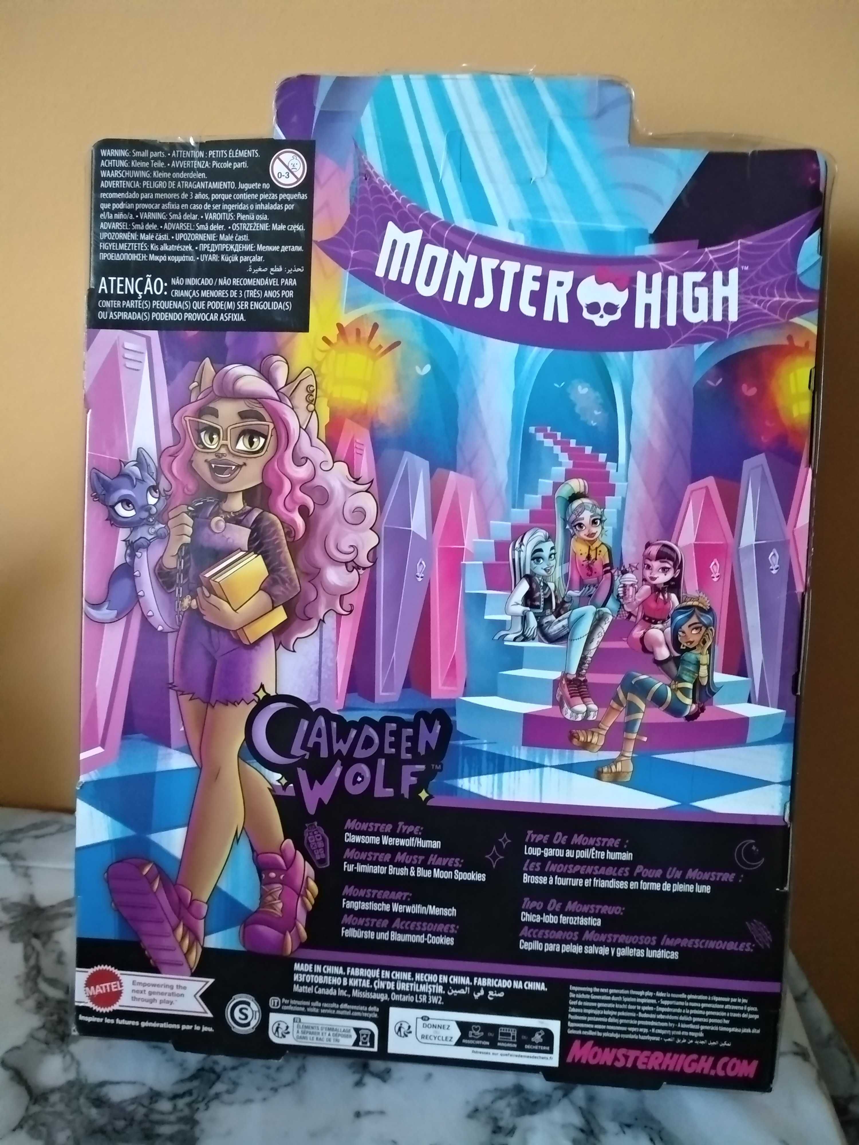 Кукла Monster High Clawdeen Wolf Generation.