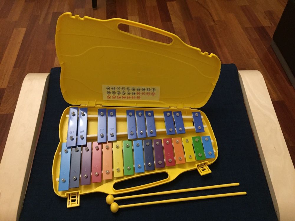 Ксилофон Glockenspiel металлофон Южная Корея