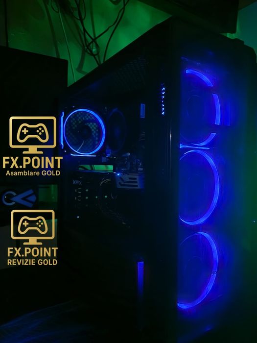 PC Gaming + Asamblare GOLD | RX 580 8GB XFX | Ryzen 5 1600AF | 16 GB
