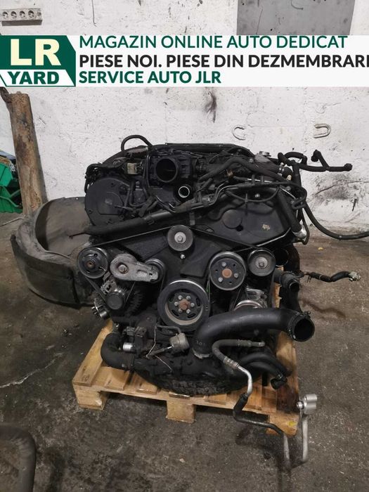 Motor complet cu accesorii anexe 3.0 diesel TDV6 cod motor 306DT Jaguar XF / Jaguar XJ euro 5 dezmembrez / dezmembrari