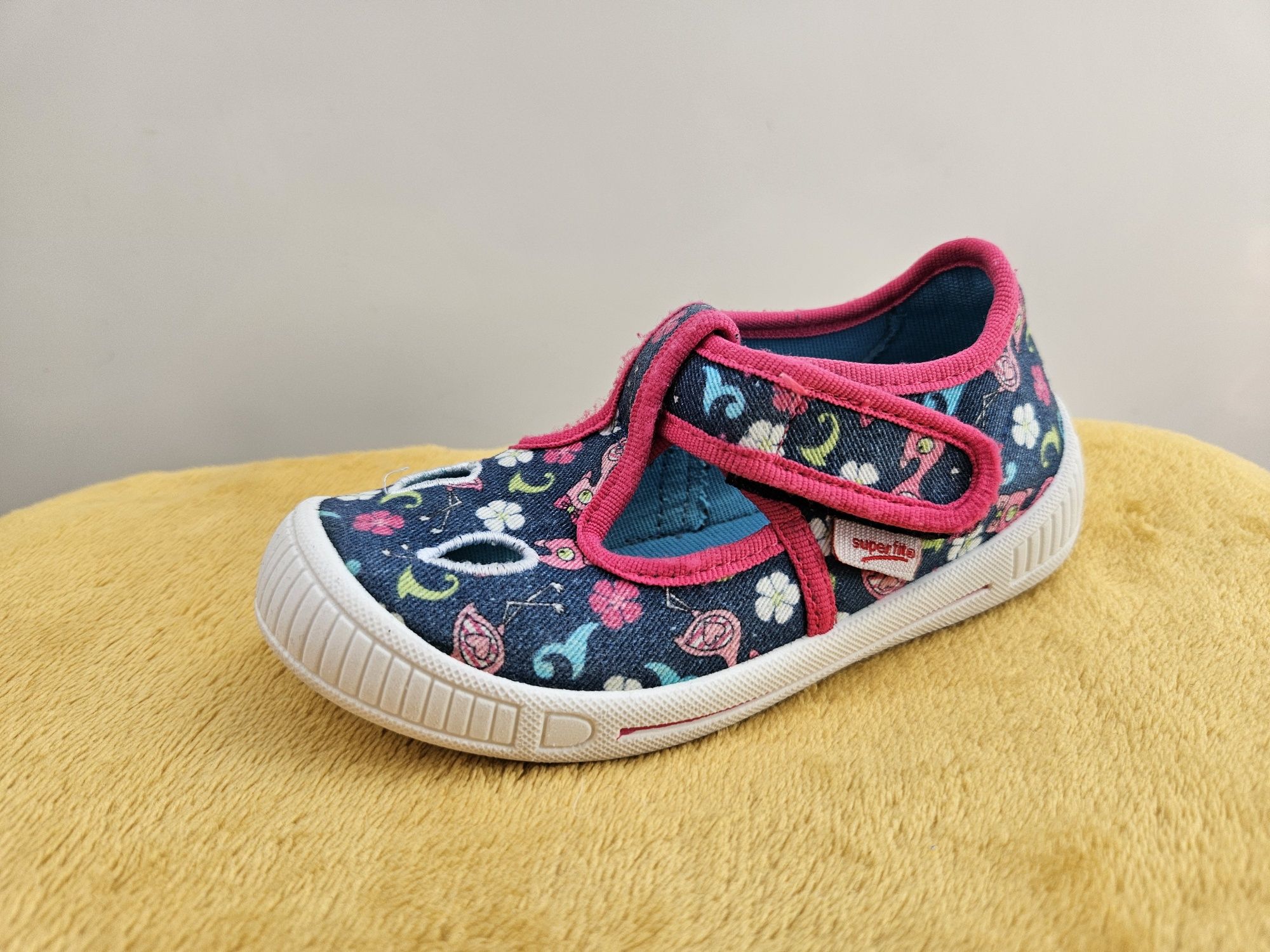 Superfit 25 sandale canvas floral fete