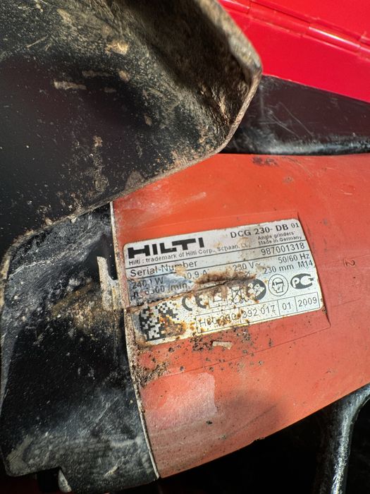 Hilti flex DCG 230DB 2600 w cu autostop bosch makita polizor unghiular