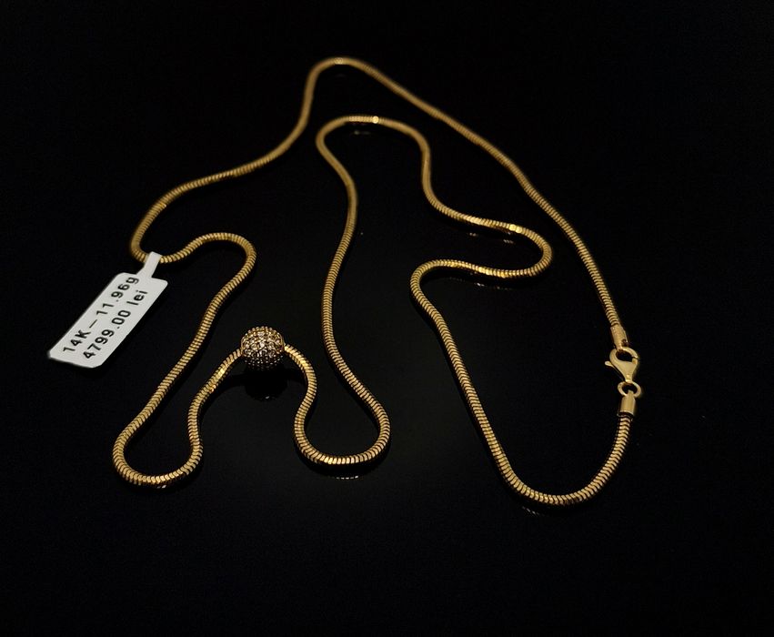 Bijuteria Royal lant din aur 14k 11.96 gr