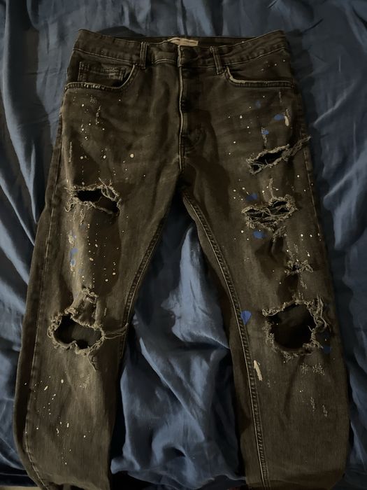 Blugi rupti bershka