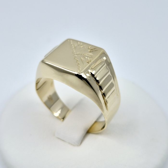 Inel barbatesc din aur de 14k, 4.32g | GlobalCash.ro #GO115088
