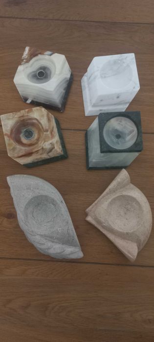 Scrumiere onyx,marmura...suport lumanari..