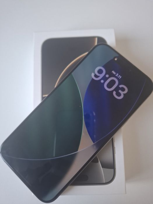 КАТО НОВ!!!   ГАРАНЦИЯ !!!Продавам/заменям Iphone 16 pro max 256gb сив