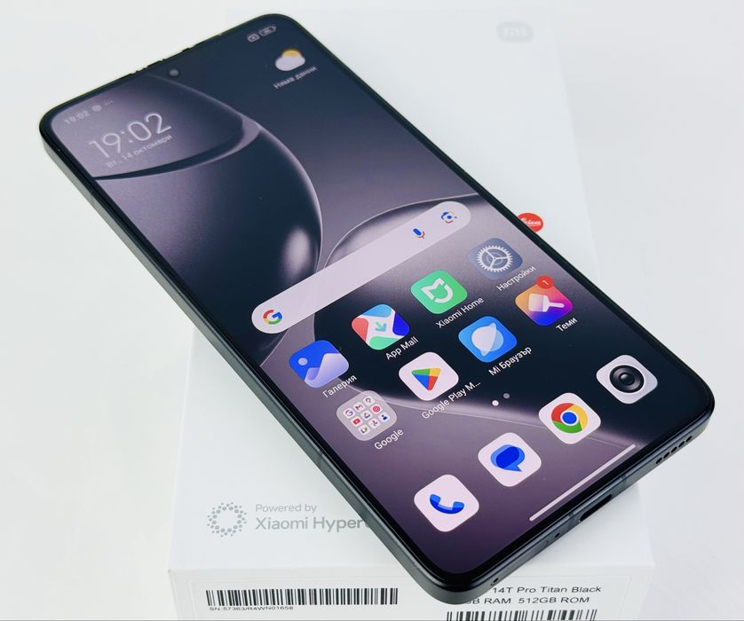 Xiaomi 14T Pro 5G 512GB 12RAM Titan Black Отличен! Гаранция!