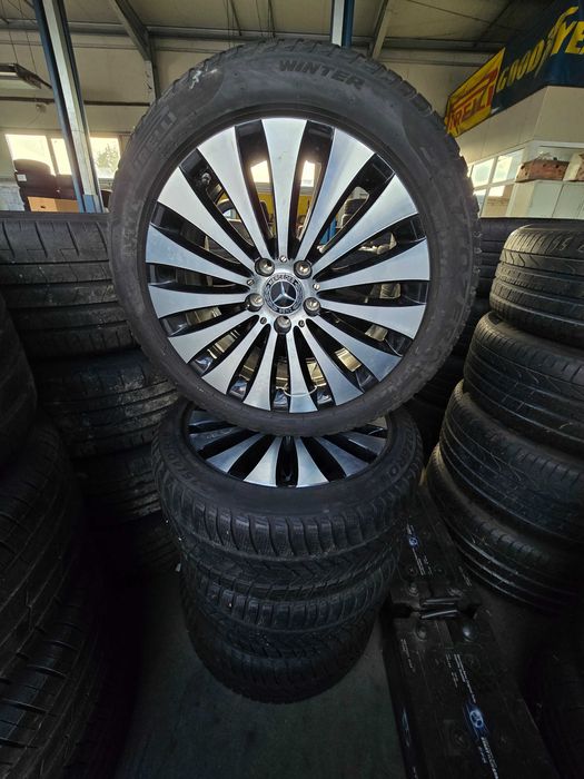 Jante Mercedes W213 E Class  Anvelope iarna top Pirelli 275 40 R18