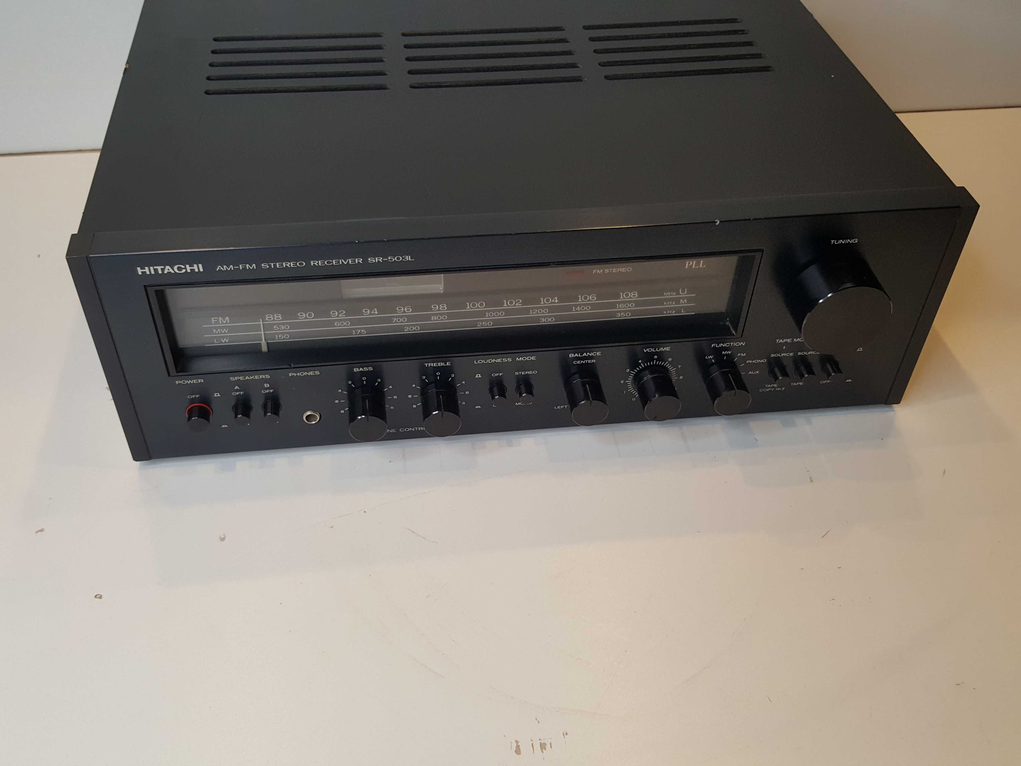 Vand amplificator Hitachi SR-503L Vintage