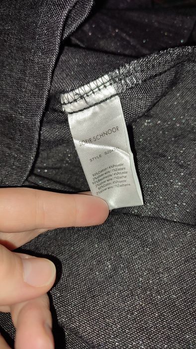 Ново Марково Дамско ХL  Дънково яке /риза ХЛ черен деним