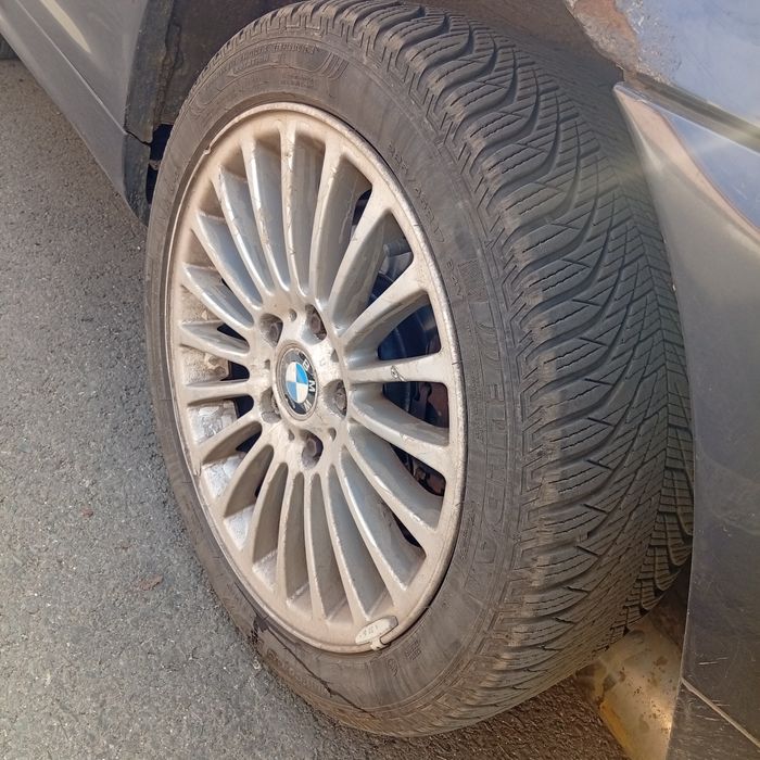 Jante bmw 17 originale 5x120 cu anvelope 225 45 17  all season