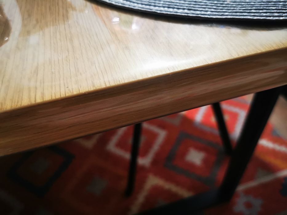 Masă dining. Dimensiune mare! Stejar.Furnir decorativ