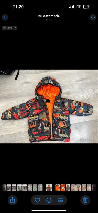 Geaca next 12/18 luni iarna