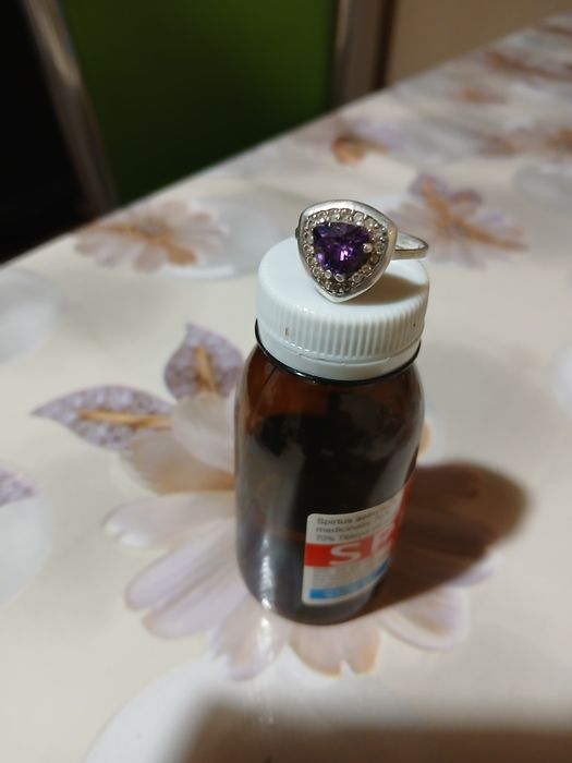 Серебряное кольцо