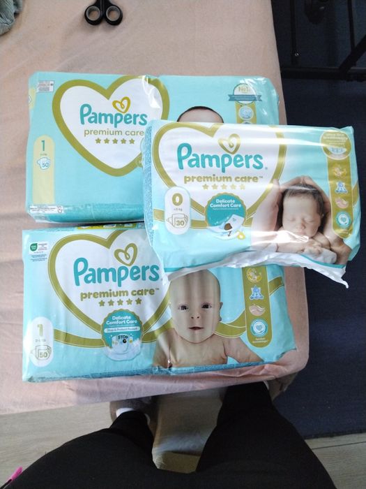 Памперси размер 0 и 1