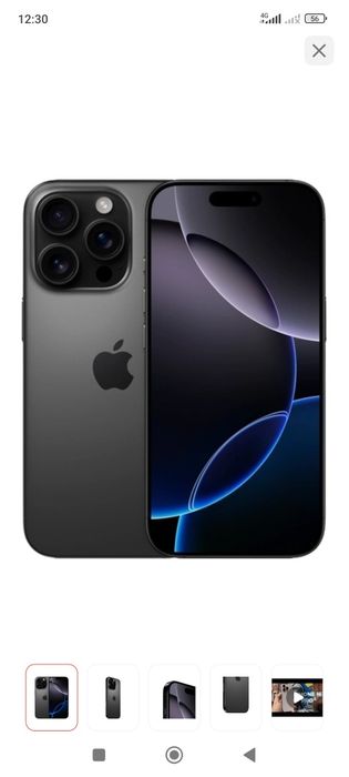 iPhone 16 pro 128gb чёрный