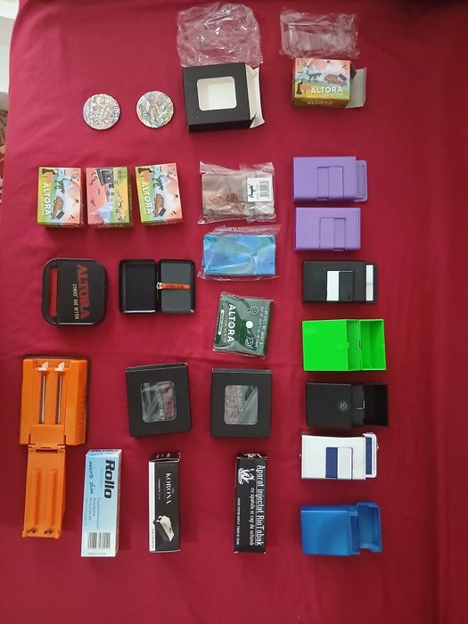 Tabachere, injectat, rulet noi