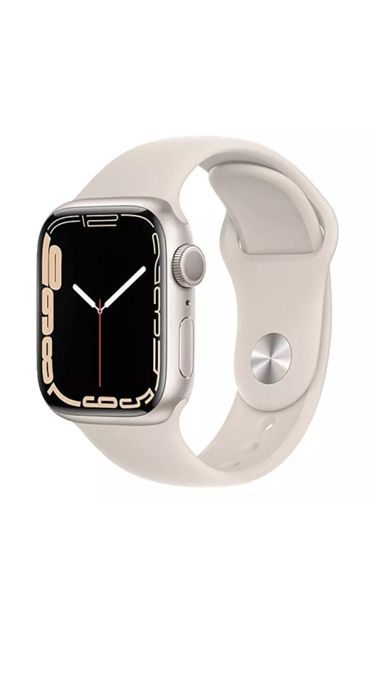 Apple Watch Series 7 GPS/Cellular 45 mm- батерия100% Като нов