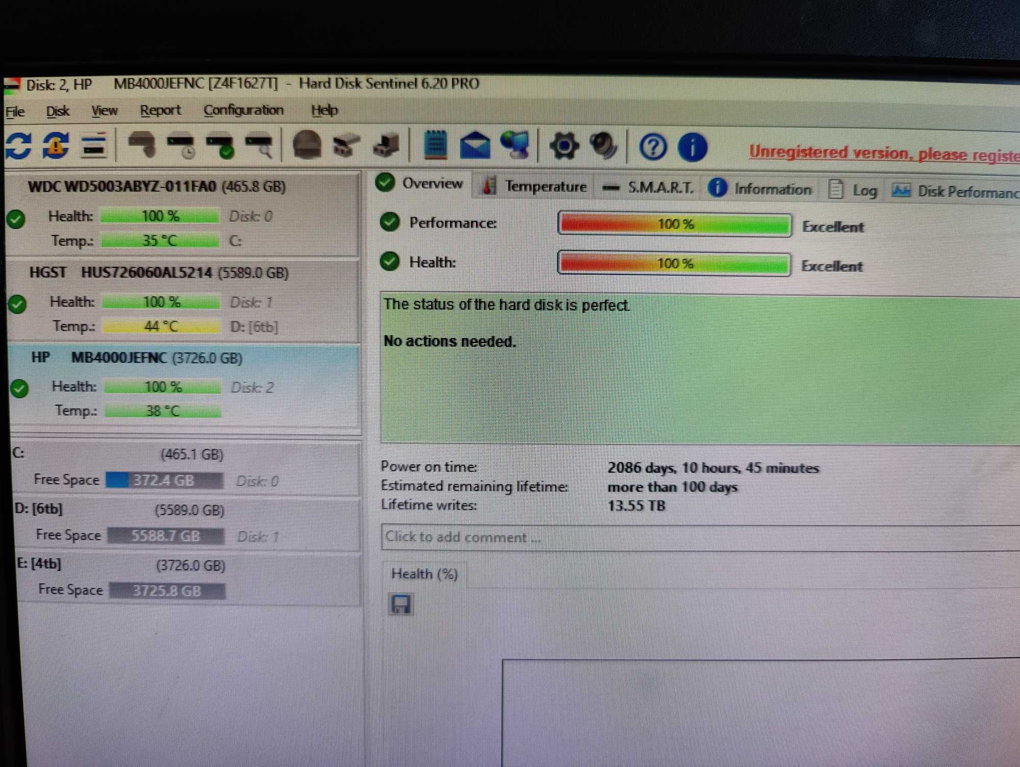 HDD HP 4TB SAS 7200rpm - peste 200MB/sec performanta