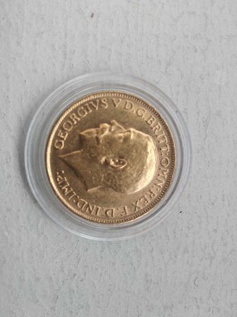 Златна монета Джордж V