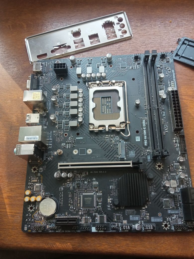 Продам плату на запчасти или восстановление msi h610M-E DDR4