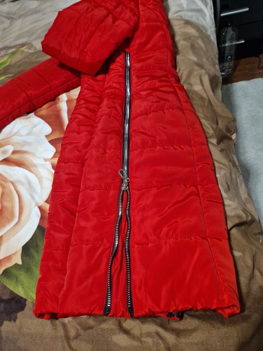 Geaca lunga de iarna matlasata