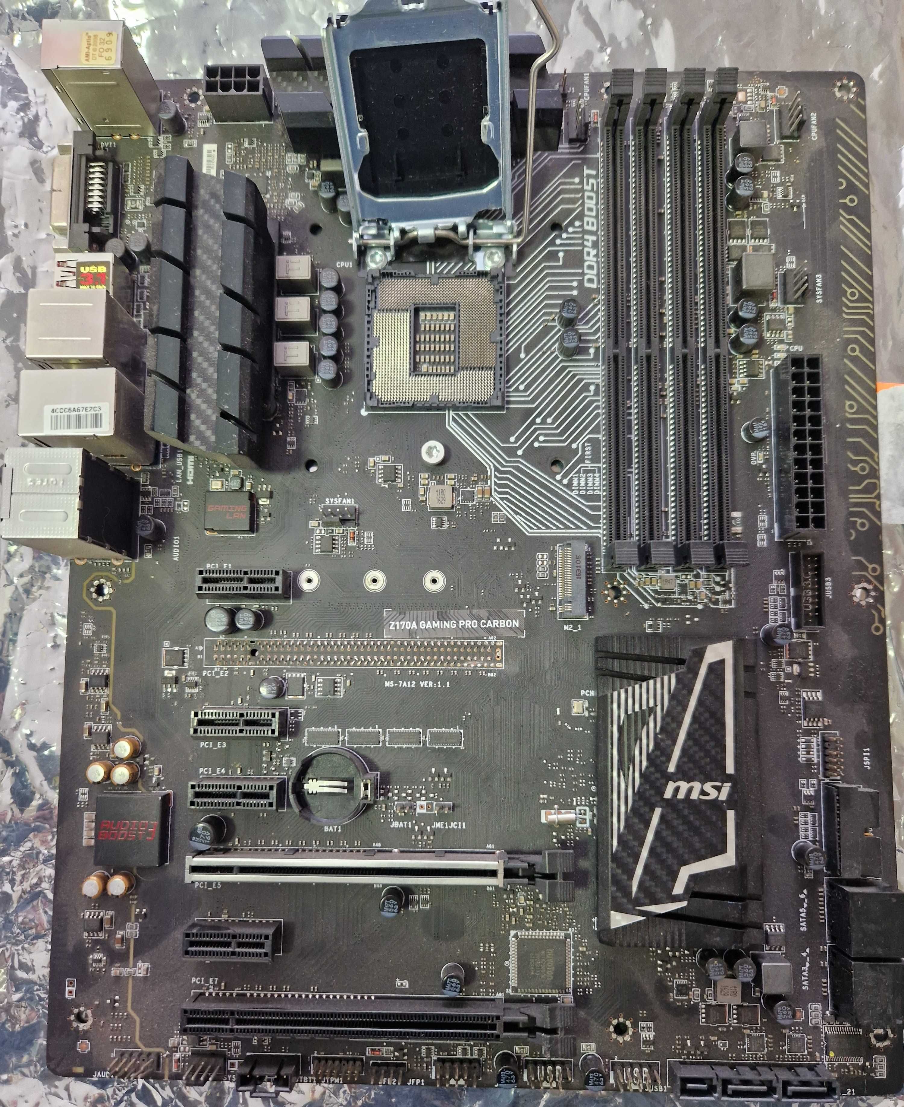 Lot placi defecte z97x-sli z270-gaming k3, msi z170a gaming pro carbon