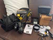 Nikon D3300 с обектив 50мм и аксесоари