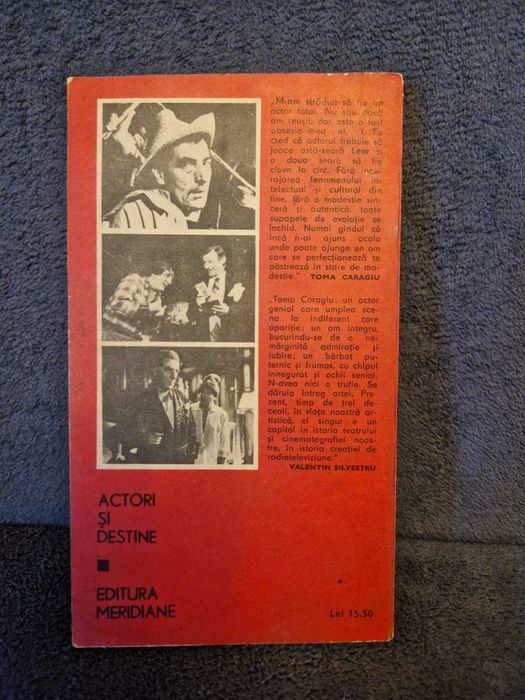 Puiu Călinescu Alexandru Calinescu Personally Signed Photo Autograf