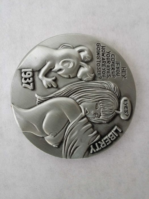 Jeton-moneda funny-sexy-s.f.