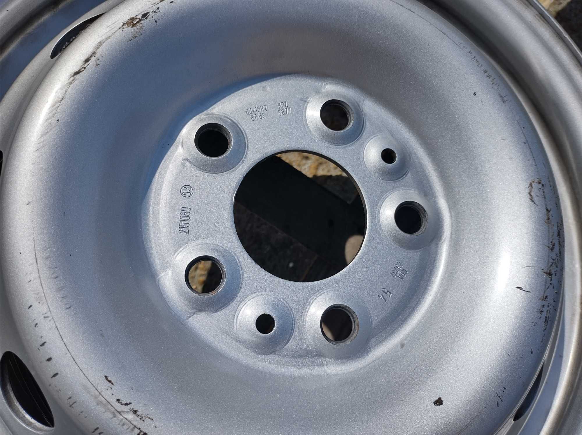 15" джанта 5х118 Opel Movano Citroen Jumper Fiat Ducato Daily 6J et68