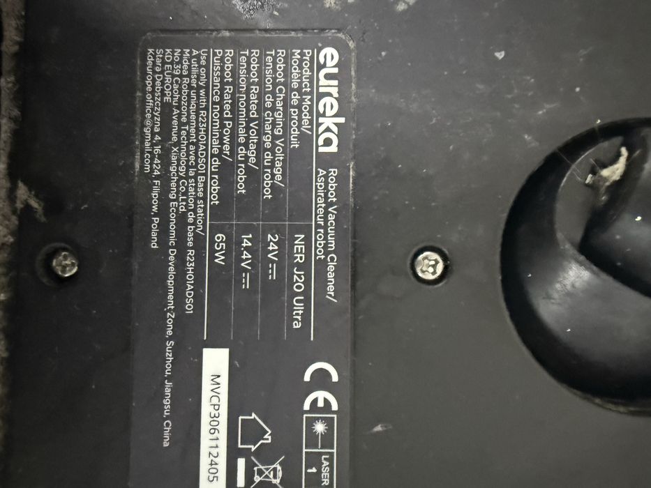 Aspirator robot Eureka J20 Ultra