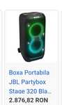 Boxa JBL320 arata impecabil folosita puțin.