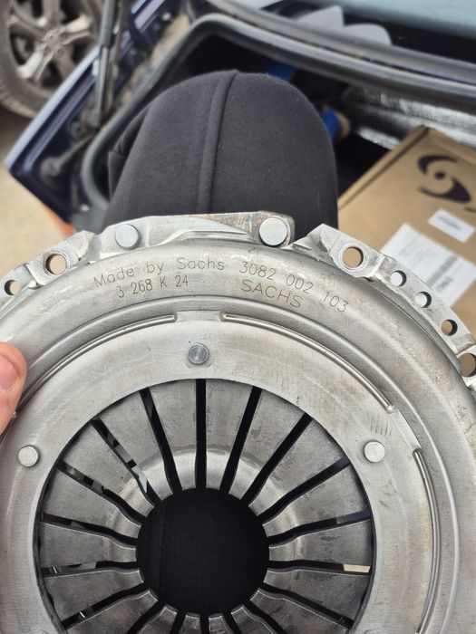 Маховик, притискател, феродо и стартер