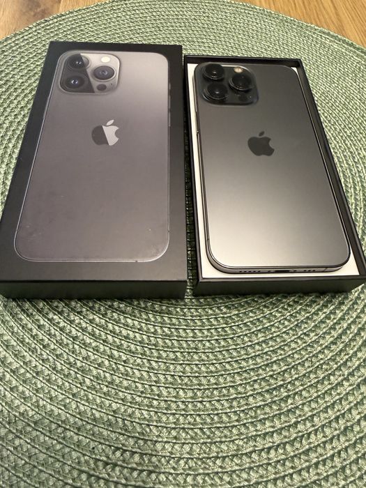 iPhone 13 Pro Black 128GB-Като нов 100% батерия