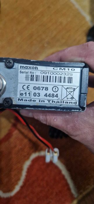 Statie radio CB Maxon CM10 cu squelch automat