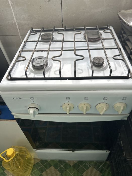 Газплита в рабочем состояний