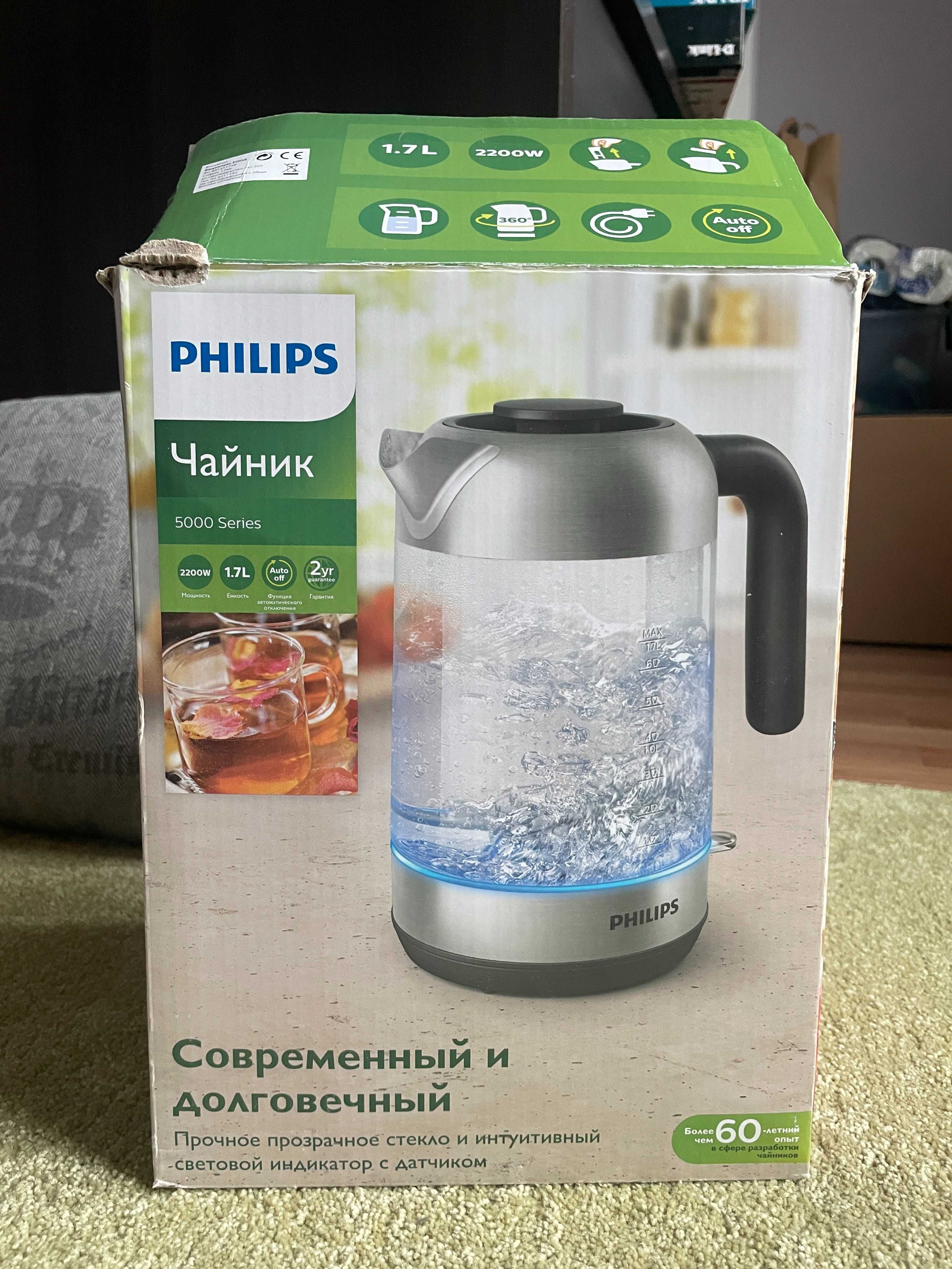 електрическа кана чайник PHILIPS