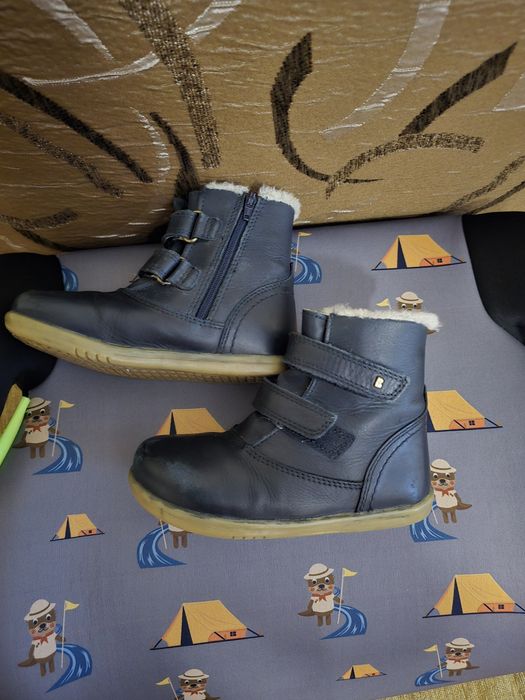 Детски ботушки Bobux ,с подплата от вълна Мерино