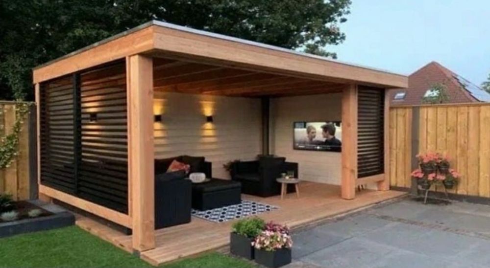 Vând și facem foișoare terase și magazie de depozitare și alte modele